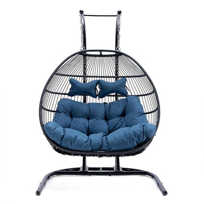 OUTAREA Double Seater Swing Chair – Garden || Balcony || Patio || Poolside Seating