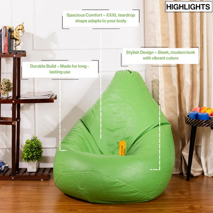 XXXXL Teardrop Bean Bag With Bean