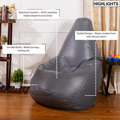 XXXXL Teardrop Bean Bag With Bean
