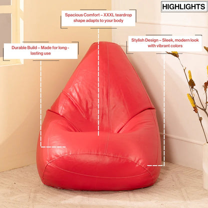 XXXXL Teardrop Bean Bag With Bean