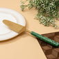 Ceylon cake server spoon-Green