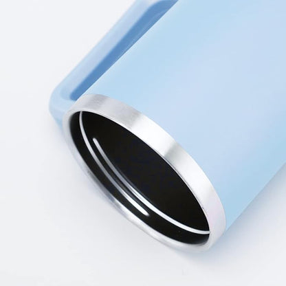 Stainless Steel Insulated Reusable Water Bottle with Lid in Sky Blue