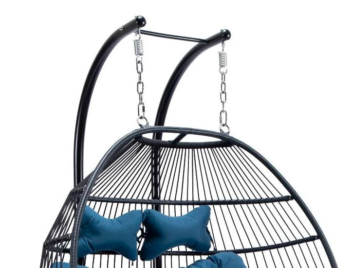 OUTAREA Double Seater Swing Chair – Garden || Balcony || Patio || Poolside Seating