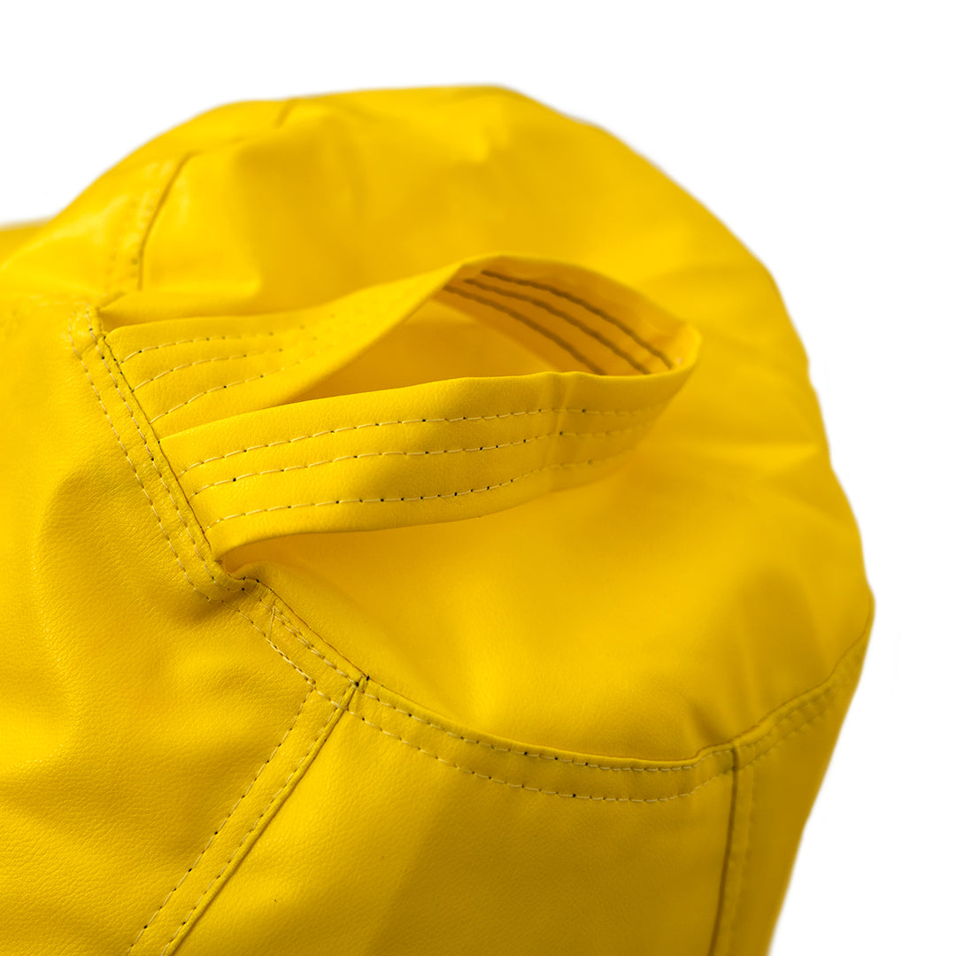 XXXXL Teardrop Filled Bean Bag with Footrest and Cushions