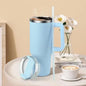 Stainless Steel Insulated Reusable Water Bottle with Lid in Sky Blue