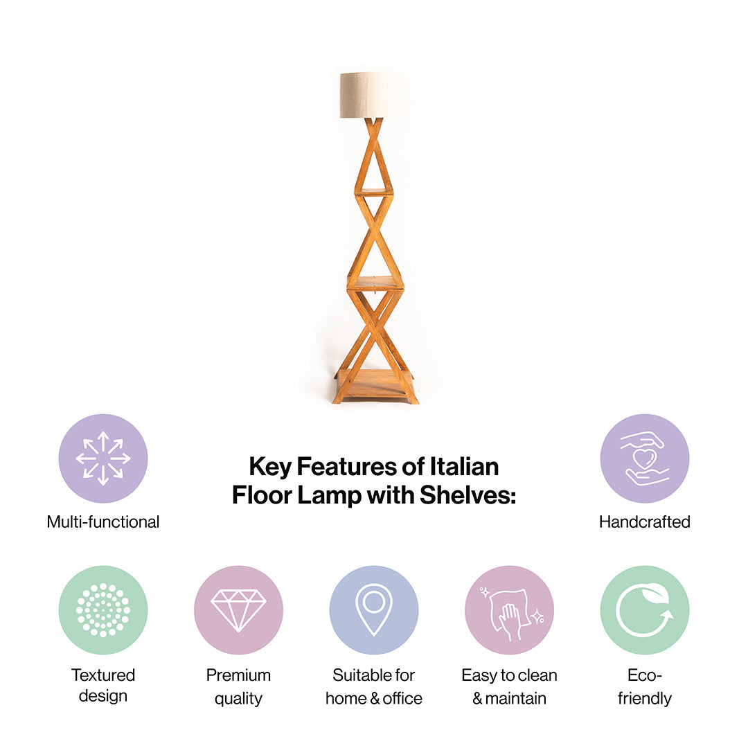 Italian Lamp with Home Decor Corner Design