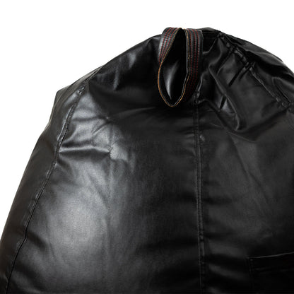 XXXXL Teardrop Filled Bean Bag with Footrest and Cushions