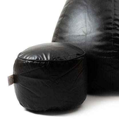 4XL Tear Drop Bean Bag with Footrest Filled