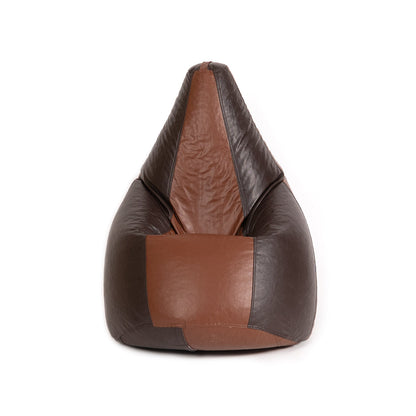 3XL Double-Shaded Teardrop Bean Bag with Beans-Light Shades