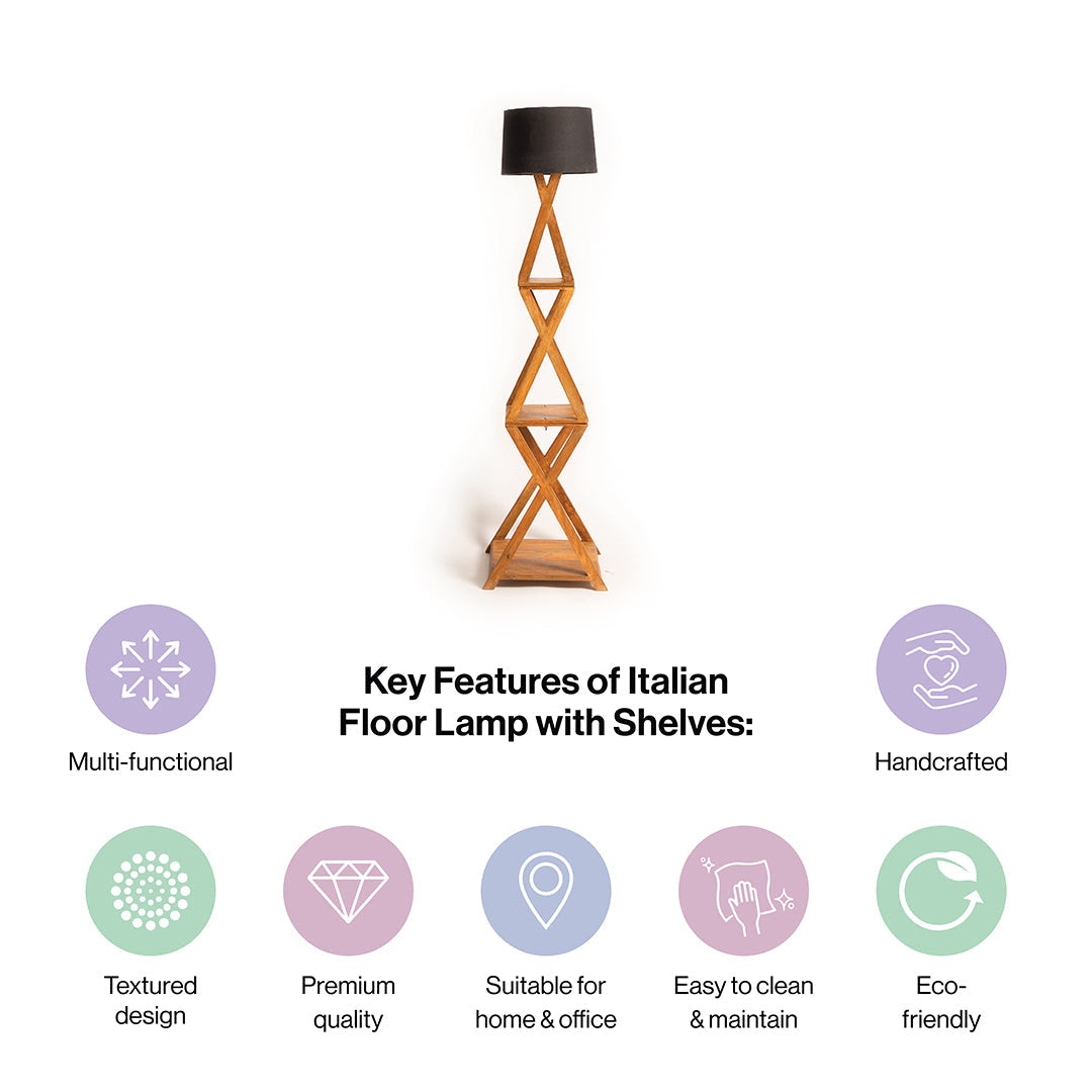 Italian Lamp with Home Decor Corner Design