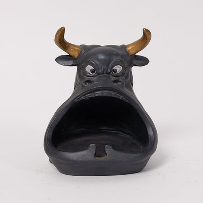 Bull Ashtray Tray in Home Decor