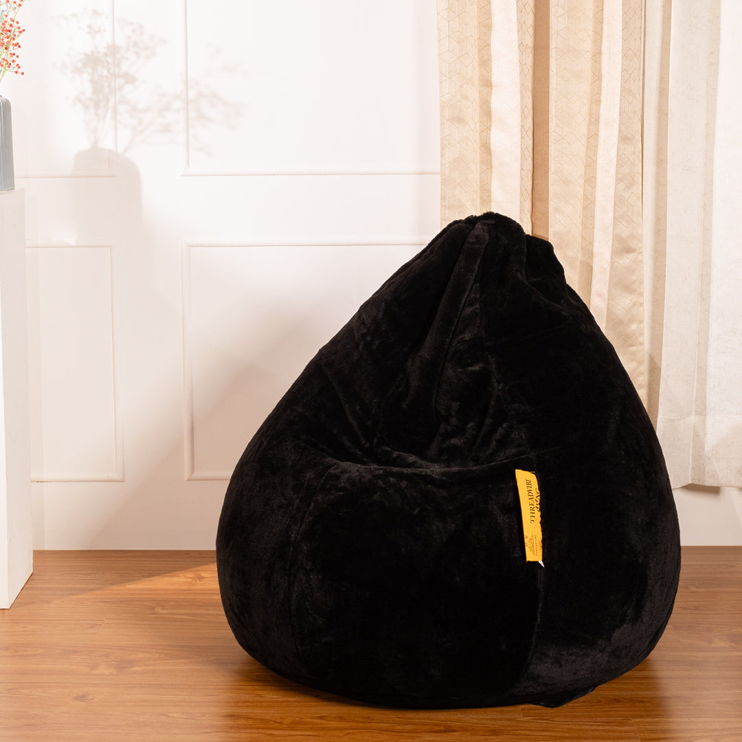 4XL Fur Bean Bag with Beans Filled