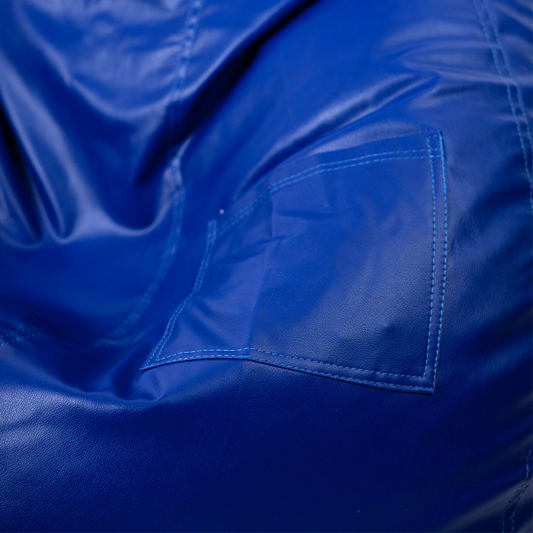 4XL Tear Drop Bean Bag with Footrest Filled