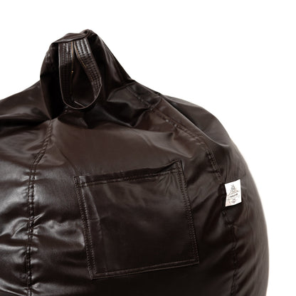 XXXXL Teardrop Filled Bean Bag with Footrest and Cushions