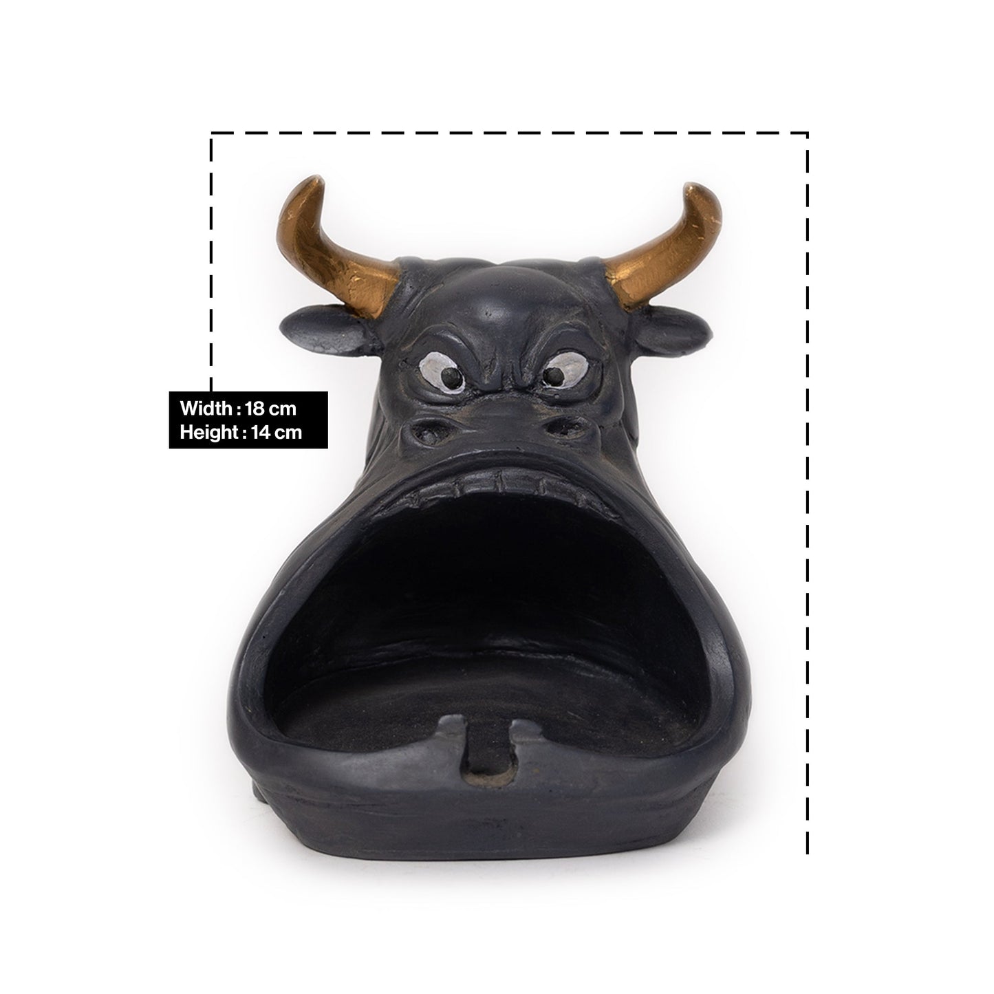 Bull Ashtray Tray in Home Decor