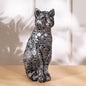 Decorative Sitting Cat Sculpture