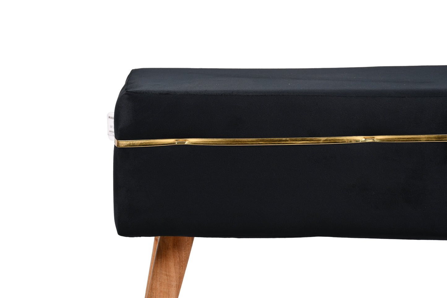 Upholstered Oval Bench Ottoman