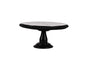 Black and White Printed Mango Wood Cake Stand