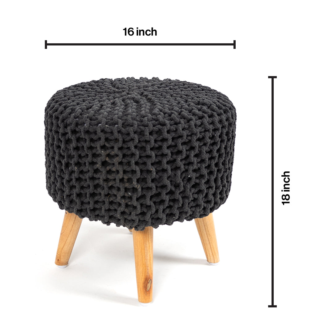 Dori Pouf Stool-Combo of 2
