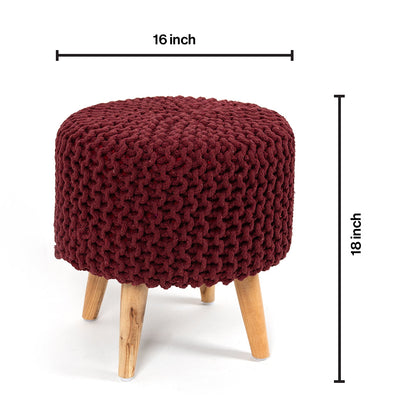 Dori Pouf Stool-Combo of 2