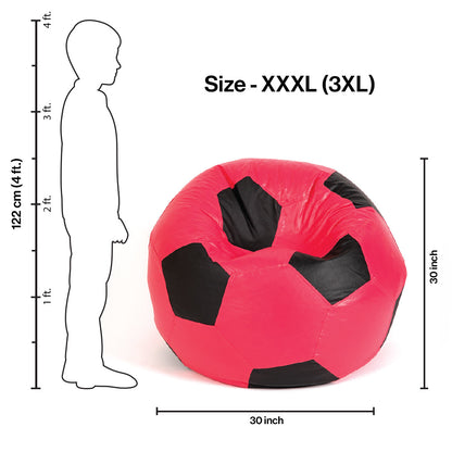 XXXL Football Bean Bag with Beans