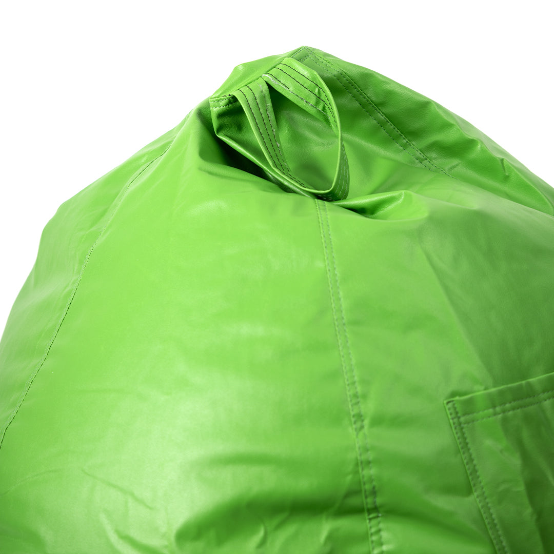 XXXXL Teardrop Filled Bean Bag with Footrest and Cushions