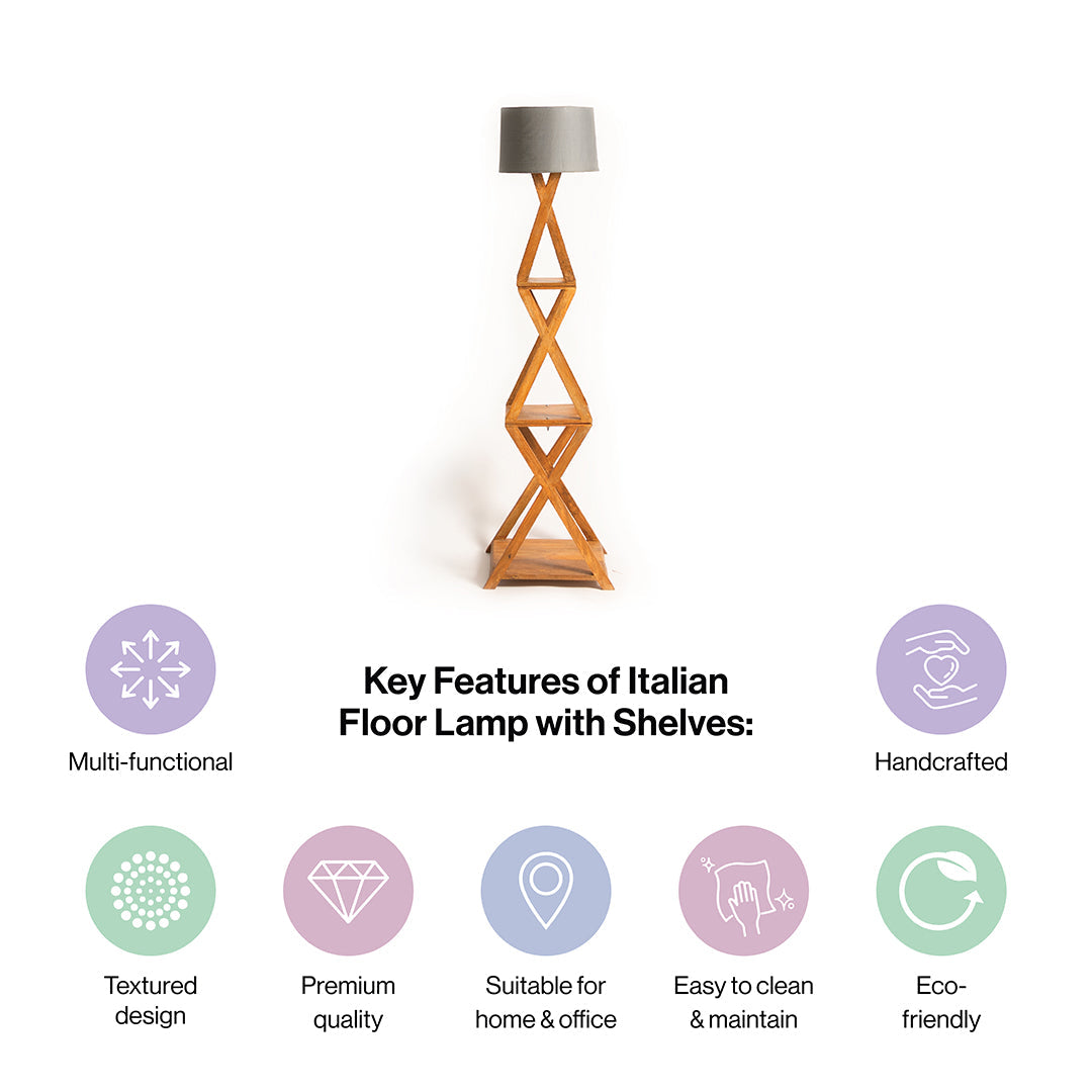 Italian Lamp with Home Decor Corner Design