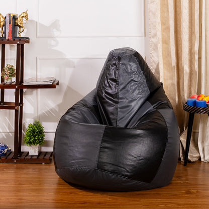 XXXXL teardrop bean bag with bean-Dark Shades
