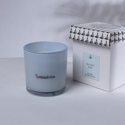 ThreadVibe Living Natural Wax Scented Candle Jar