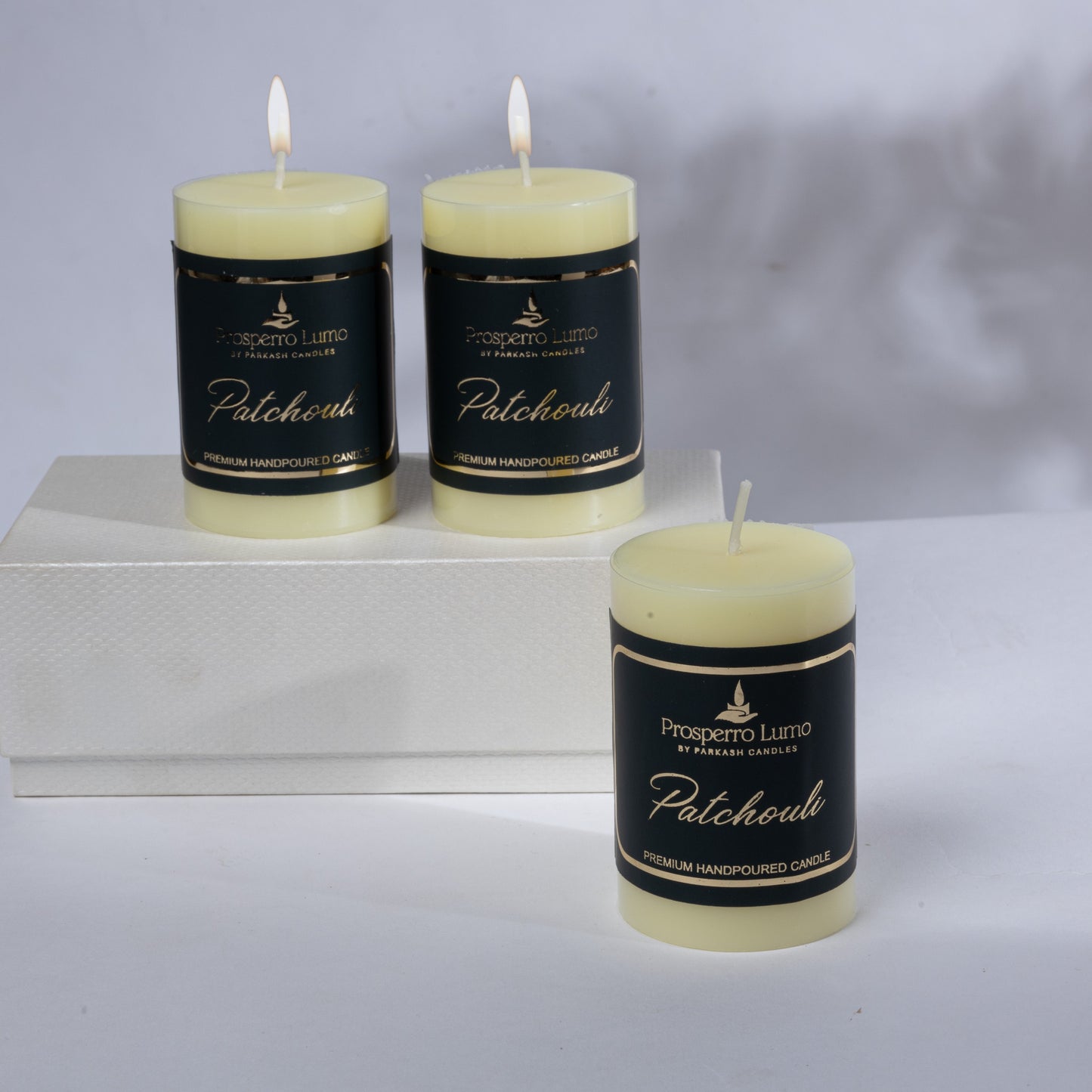 Threadvibe Living Premium Smokeless Scented Candle In Patchouli