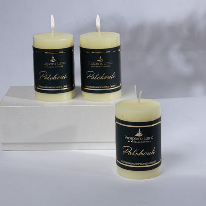 Threadvibe Living Premium Smokeless Scented Candle In Patchouli