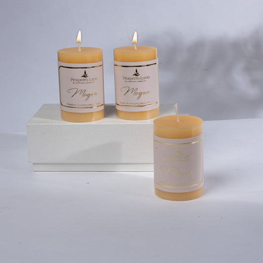 Threadvibe Living Premium Smokeless Scented Candle In Mogra