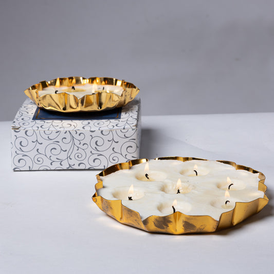 ThreadVibe Living Premium Scented Bowl Candles