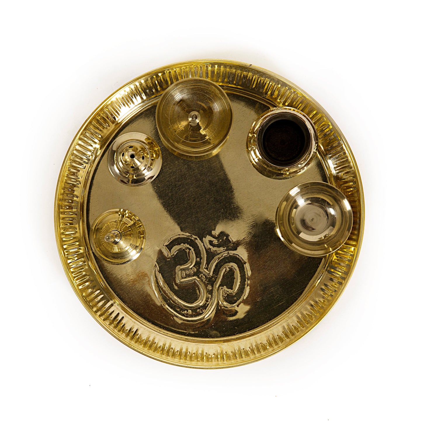 Brass Puja Thali Set