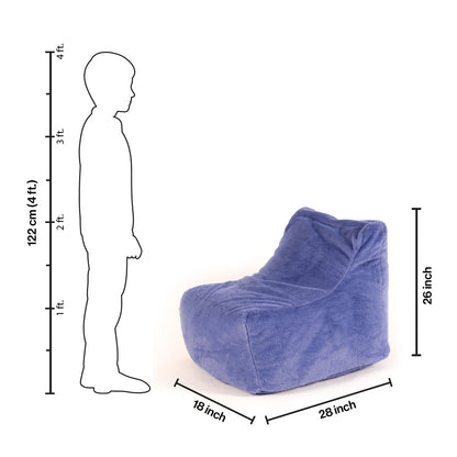 Fur Bean Bag With Beans for Kids