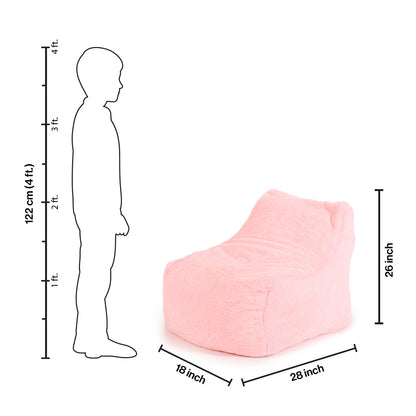 Fur Bean Bag With Beans for Kids