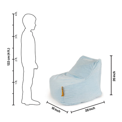 Fur Bean Bag With Beans for Kids