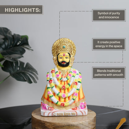 Marble Khatu Shyam Murti Statue in Home Decor