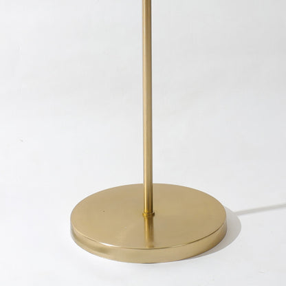 Frosted Glass Globe Spherical-Shaped Floor Lamp for Living Room