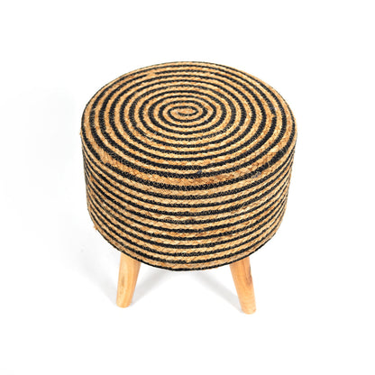 Handwoven Jute Stool - Combo of 2