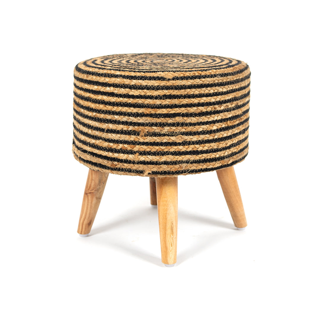 Handwoven Jute Stool - Combo of 2