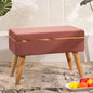 Upholstered Oval Bench Ottoman