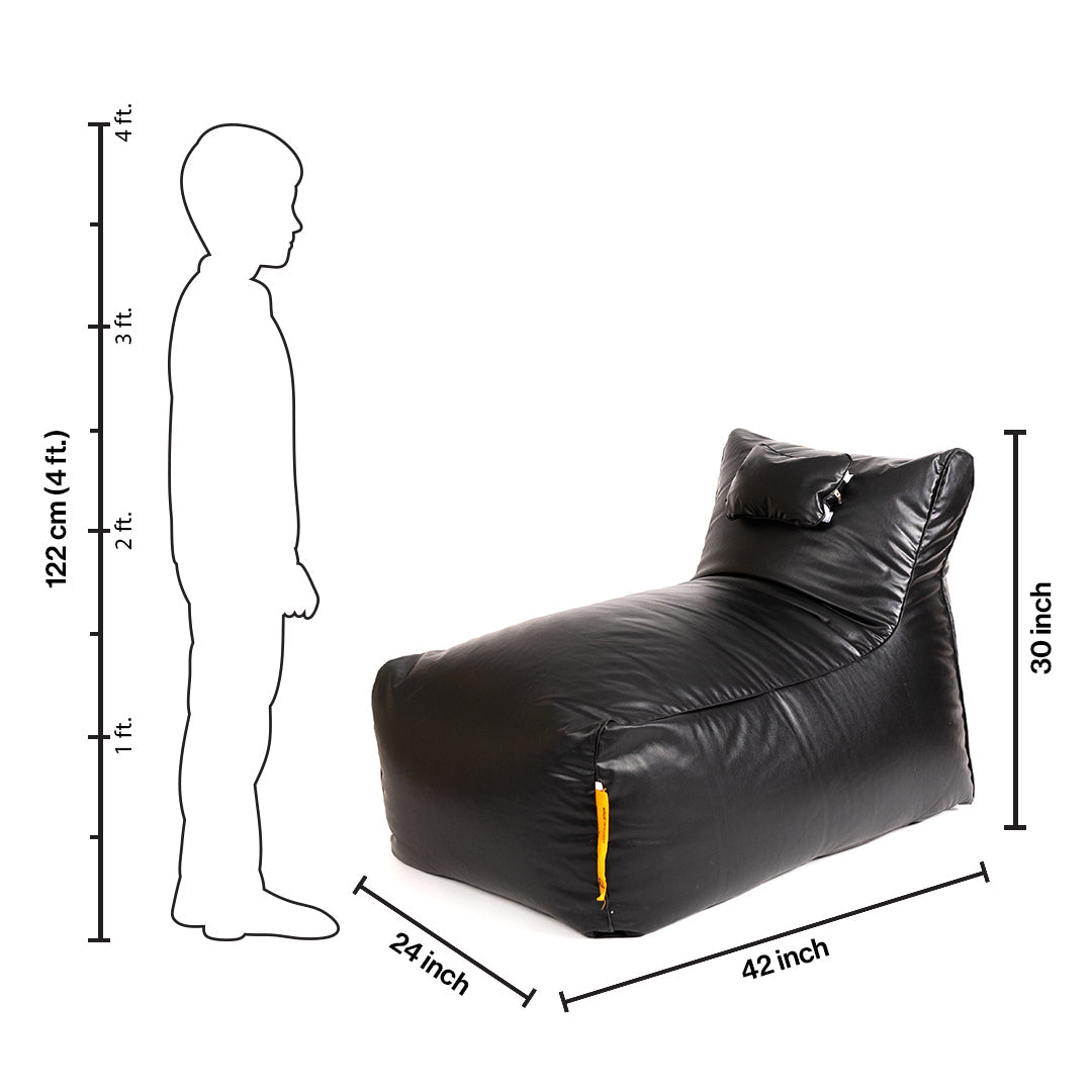 Lounger Bean Bag with Beans