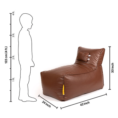 Lounger Bean Bag with Beans