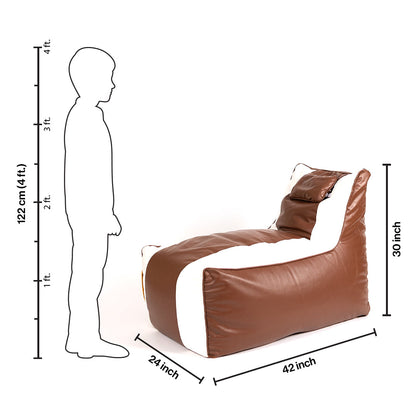 Lounger Bean Bag with Beans