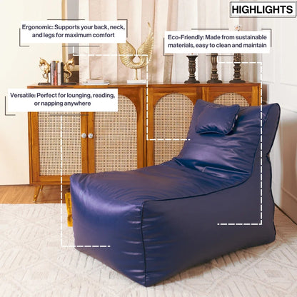 Lounger Bean Bag with Beans