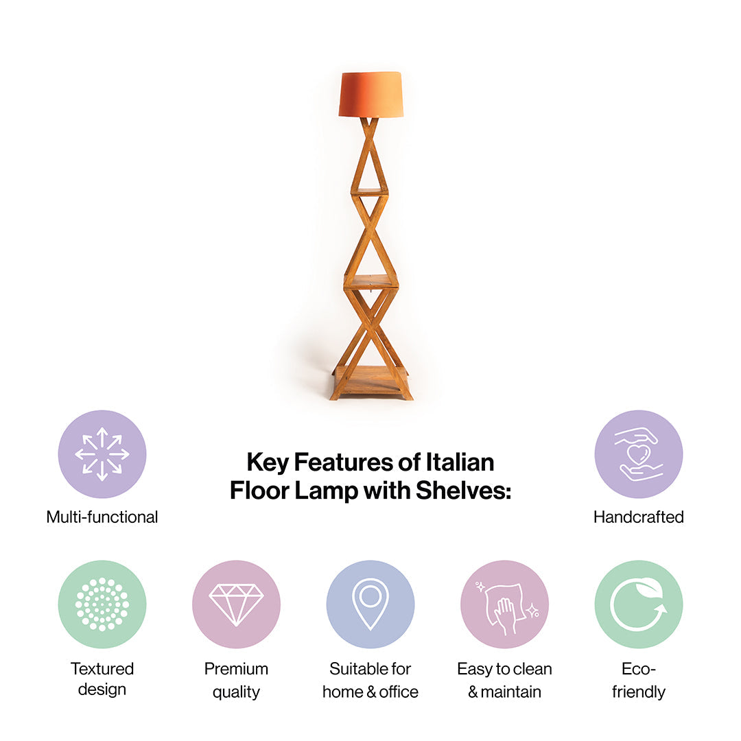 Italian Lamp with Home Decor Corner Design