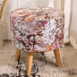 Printed Ottoman Pouffe Stool