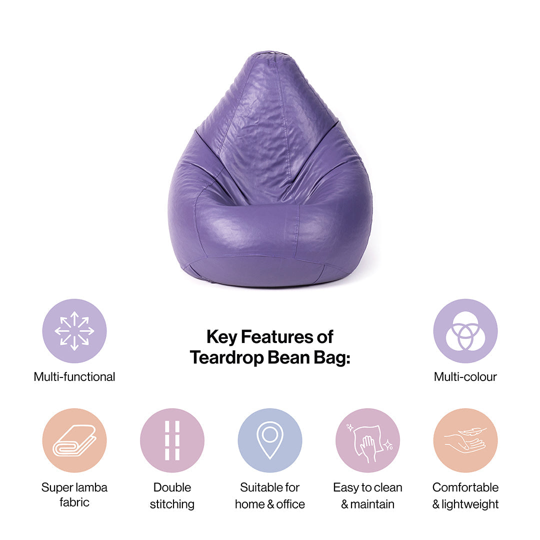 XXXXL Teardrop Bean Bag With Bean