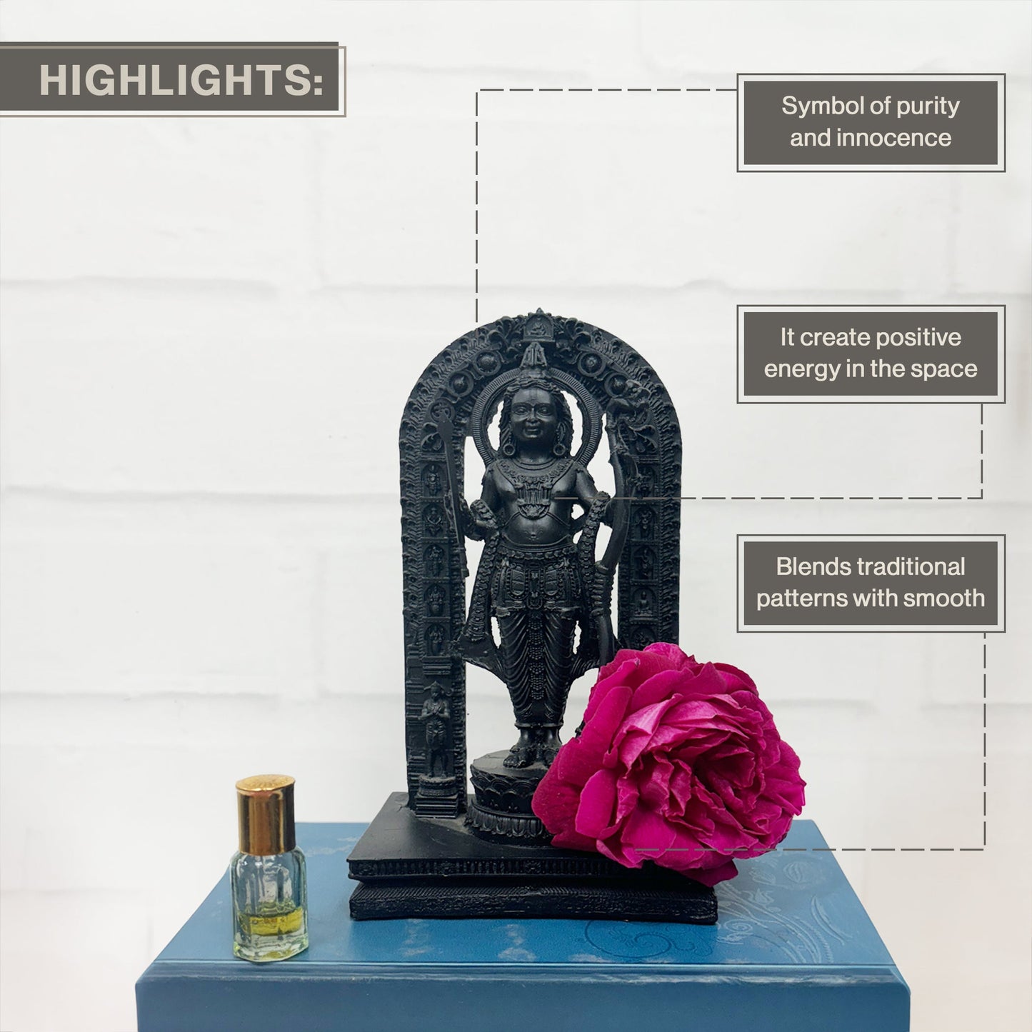 Ram Lalla ji Idol Miniature Sculpture in Home Decor